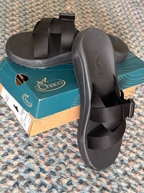 Chaco Women’s Cush Z Black Slide sz 12 - NIB